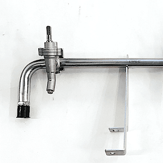 LP manifold assembly, Spirit II 3 burner