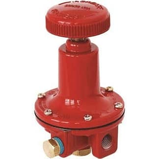 ADJUSTABLE HIGH PRESSURE REGULATOR, 1-30 PSI, 1/4 IN. FNPT INLET AND OUTLET