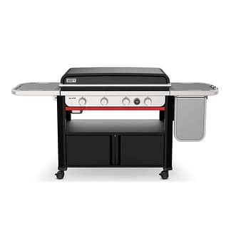 Slate Griddle 4-Burner Propane Gas 36 in. Flat Top Grill in Black