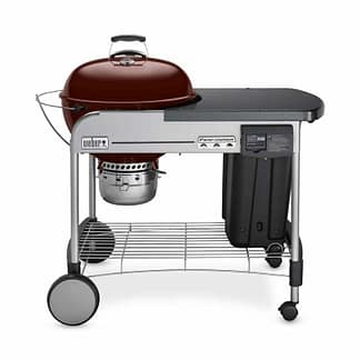 Performer Deluxe Charcoal Grill, Crimson