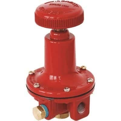 ADJUSTABLE HIGH PRESSURE REGULATOR, 1-30 PSI, 1/4 IN. FNPT INLET AND OUTLET