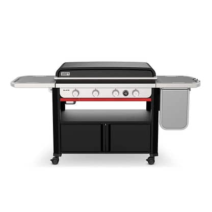 Slate Griddle 4-Burner Propane Gas 36 in. Flat Top Grill in Black
